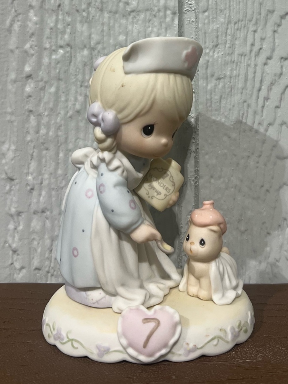 Precious Moments Growing in Grace Blonde Girl Birthday #7
